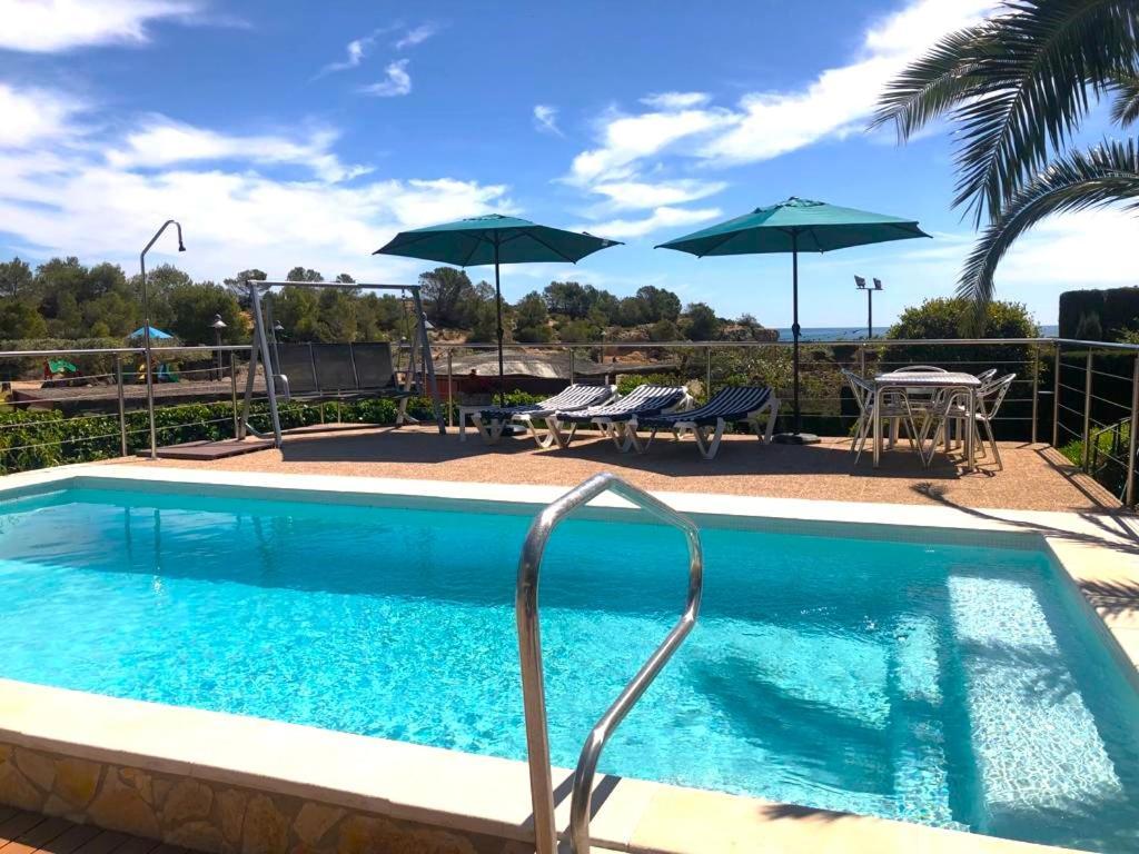Villa Playa L'Ametlla de Mar Esterno foto
